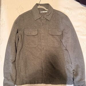 Zara Gray Wool Like Overshirt